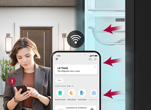 Receive Alerts Through LG ThinQᵀᴹ