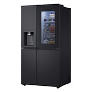 LG 628L InstaView® Door-in-Door® Side by Side Fridge in Essence Black Steel, GS-X6104EV