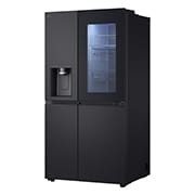 LG 628L InstaView® Door-in-Door® Side by Side Fridge in Essence Black Steel, GS-X6104EV