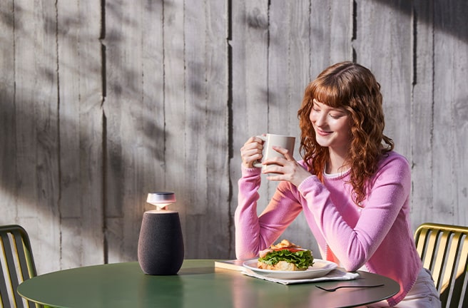 Image of LG XBOOM 360 XO2T in Lifestyle.