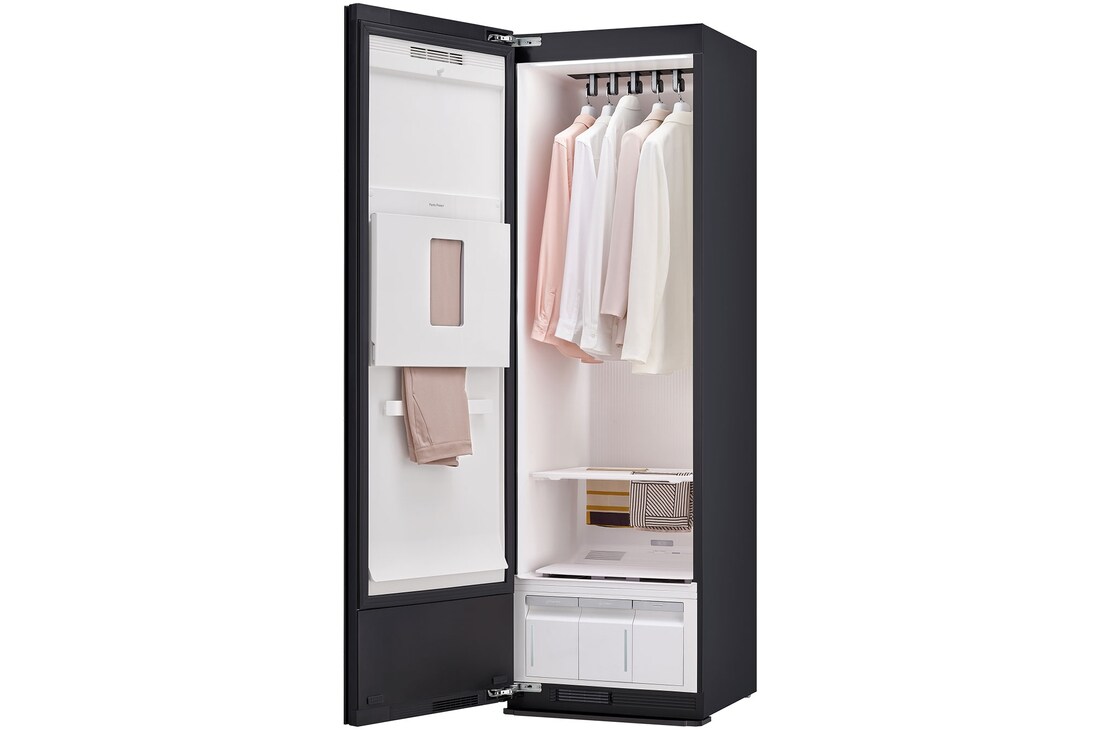 Left side open with clothes