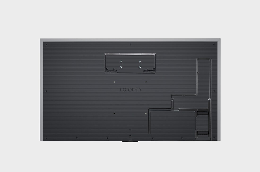 Rear view of LG OLED evo TV, OLED M4