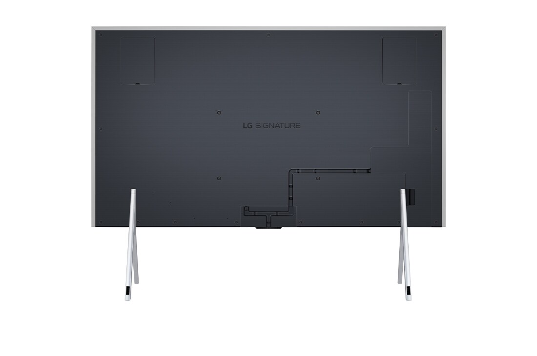 Rear view of LG OLED M3 on the stand