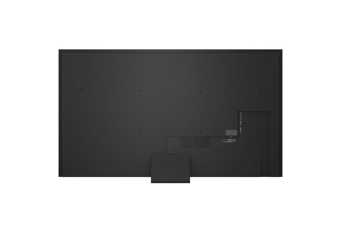 Rear view of LG QNED evo TV