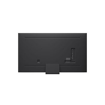 Rear view of LG QNED evo TV