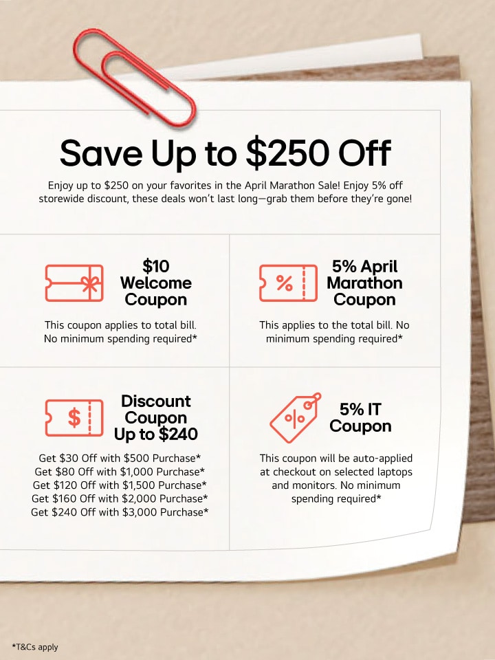 Save Up to $250 Off