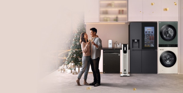 Holiday Cheers Begin with LG Home Appliances