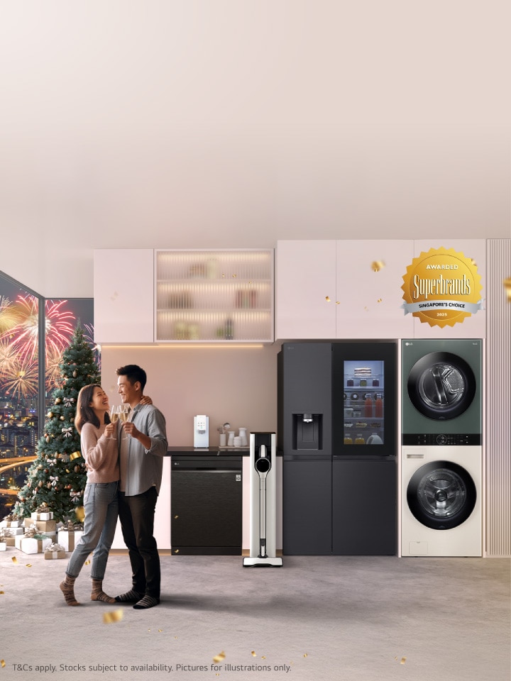 Holiday Cheers Begin with LG Home Appliances