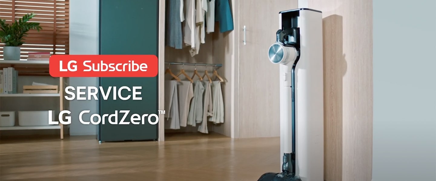 LG vacuum maintenance steps by/for self service care.	