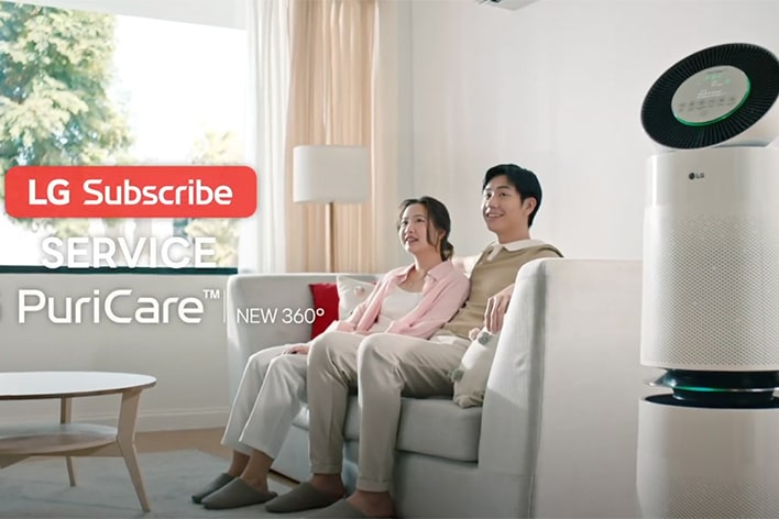 LG air purifiers maintenance steps by/for self service care.	