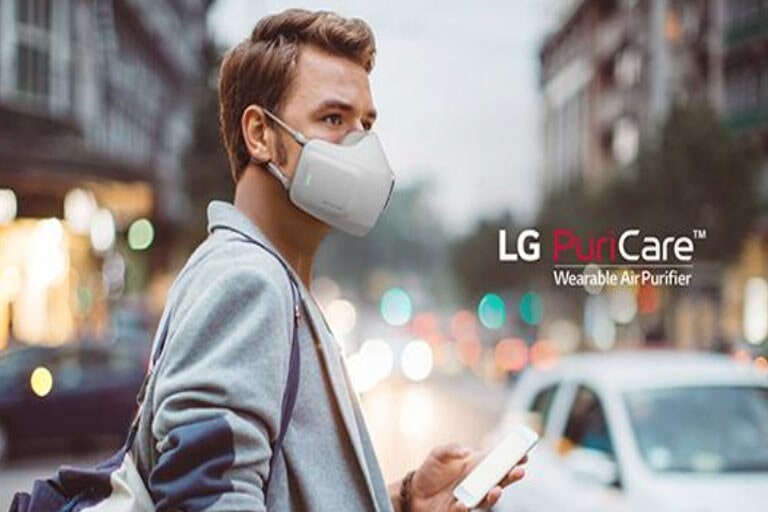 LG หน้ากากฟอกอากาศ Puricare รุ่น AP300AWFA