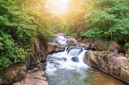 น้ำตกในอุทยานแห่งชาติเขาใหญ่