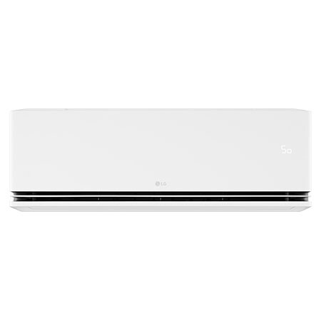 ด้านหน้าของเครื่องปรับอากาศ LG รุ่น SAQ ที่โดดเด่นเรื่องการประหยัดพลังงาน 5 ดาว