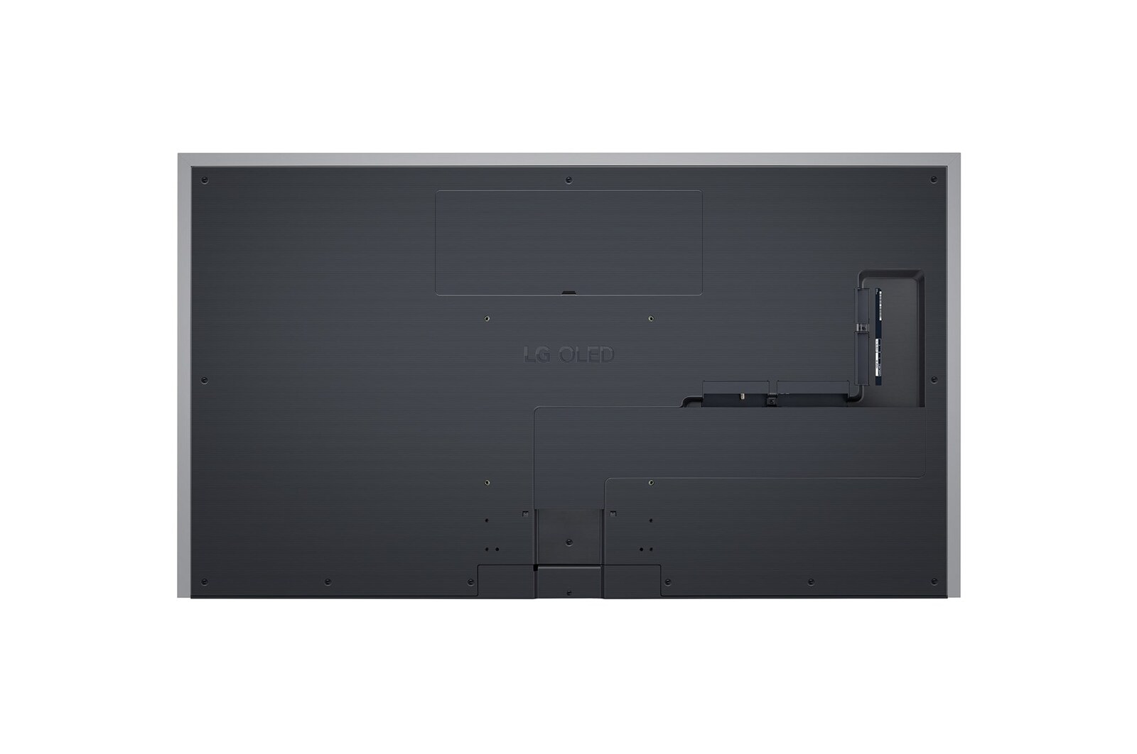 มุมมองด้านหลังของทีวี LG OLED evo, OLED G4