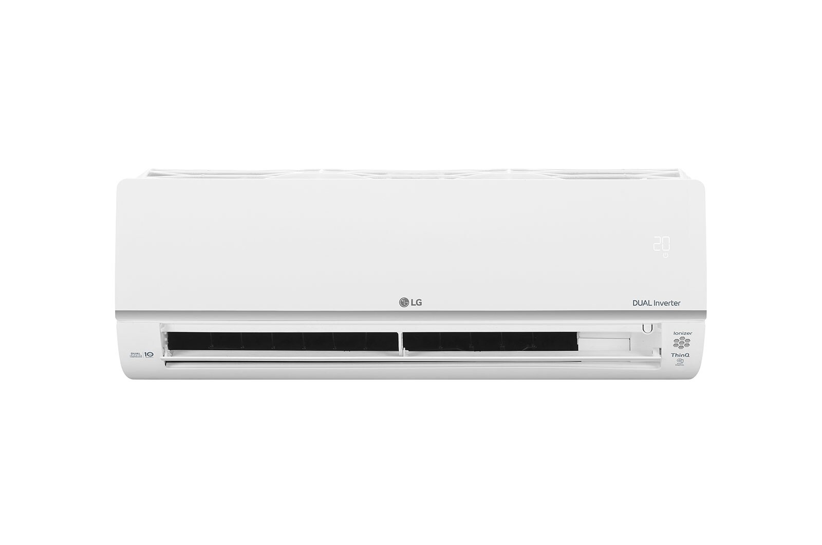 LG แอร์อินเวอร์เตอร์ 9,000 BTU รุ่น IVQ10S1 LG DUALCOOL Uvnano, IVQ10S1