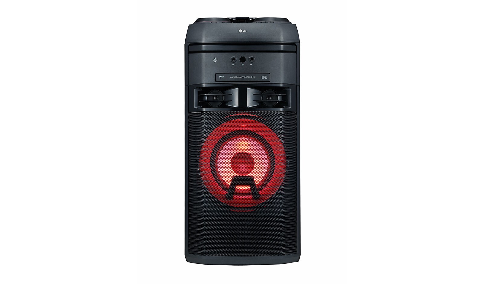 มุมมองด้านหน้าของ ชุดลำโพง XBOOM รุ่น OK55 OK55