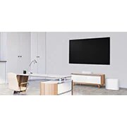 LG ลำโพง LG Éclair SoundBar รุ่น QP5W พลังเสียง 3.1.2 Ch 320W ดีไซน์กะทัดรัด, QP5W