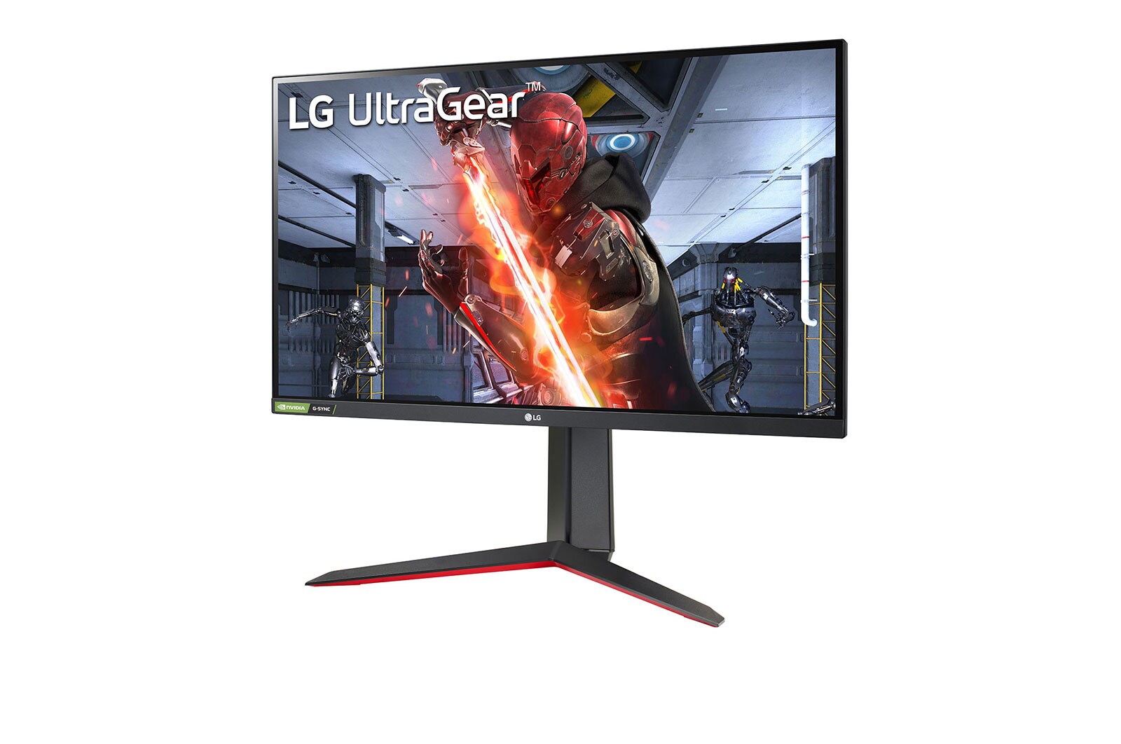 LG 27" UltraGear™ FHD 1ms IPS 144Hz Gaming Monitor with NVIDIA® G-SYNC® Compatible, 27GN650-B