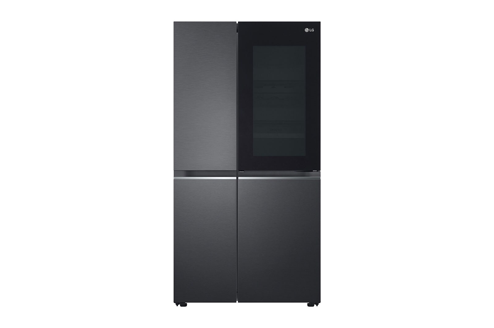 LG ตู้เย็น Instaview Door-in-Door รุ่น GC-Q257CQFS ขนาด 23.1 คิว ระบบ Inverter Linear Compressor พร้อม Smart WI-FI control ควบคุมสั่งงานผ่านสมาร์ทโฟน, GC-Q257CQFS