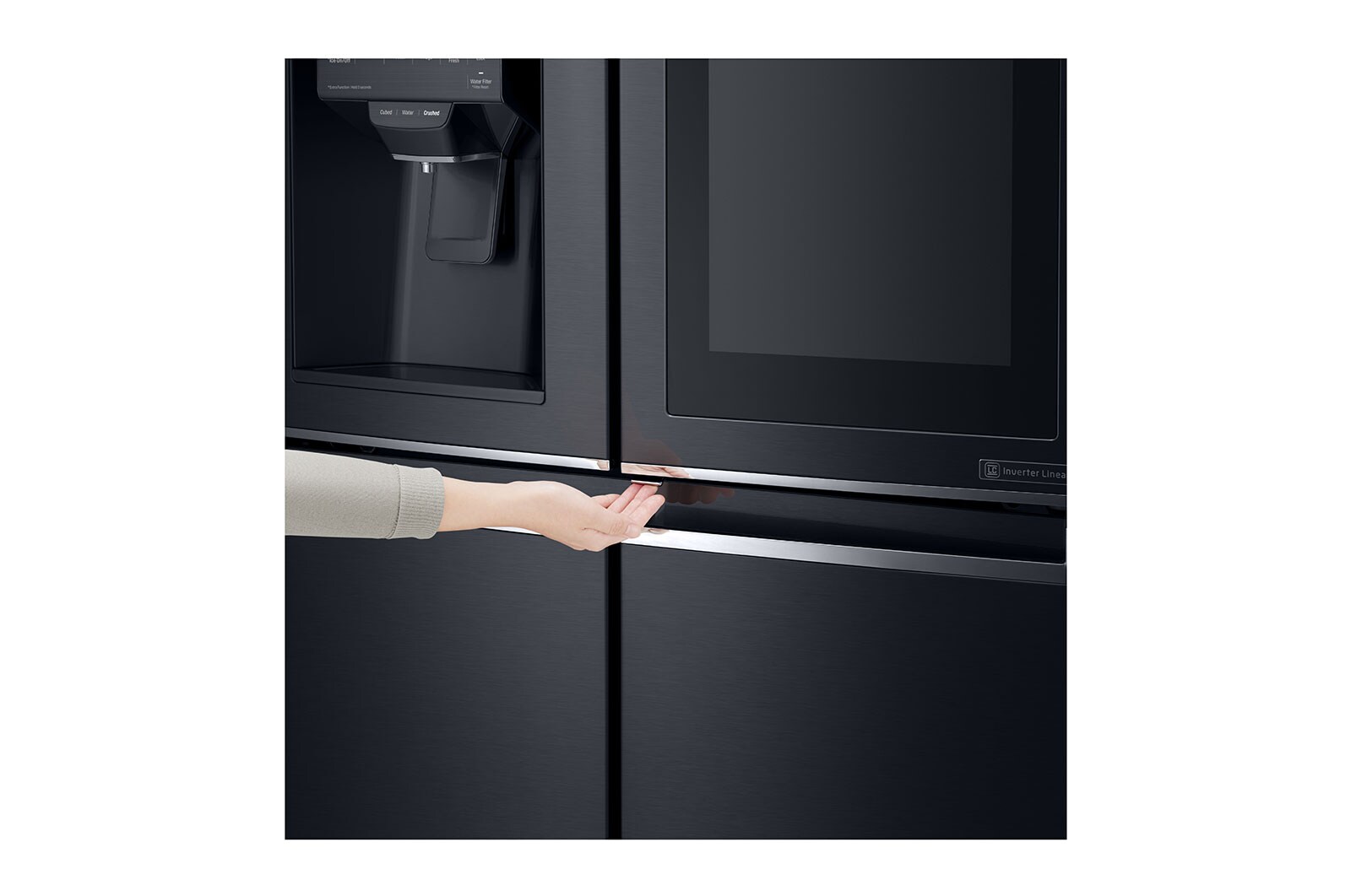 LG ตู้เย็น Multi Door รุ่น GC-X22FTQKL ขนาด 17.4 คิว ระบบ Inverter Linear Compressor พร้อม Smart WI-FI control ควบคุมสั่งงานผ่านสมาร์ทโฟน, GC-X22FTQKL