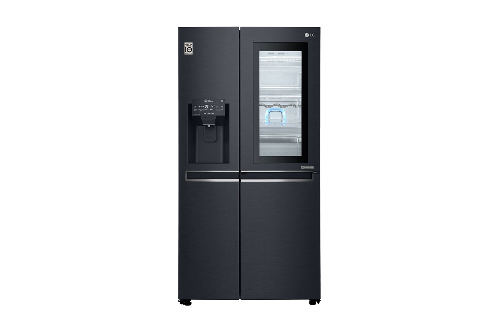 LG ตู้เย็น Side by Side รุ่น GC-X247CKAV ขนาด 21.7 คิว ระบบ Inverter Linear Compressor พร้อม Smart WI-FI control ควบคุมสั่งงานผ่านสมาร์ทโฟน, GC-X247CKAV