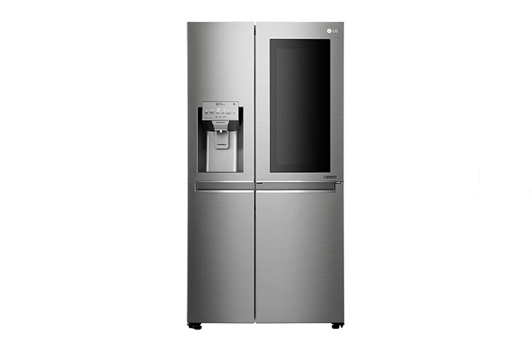 LG ตู้เย็น Side by Side 21.8 คิว GC-X247 ประตู Door in Door, GC-X247CSAV