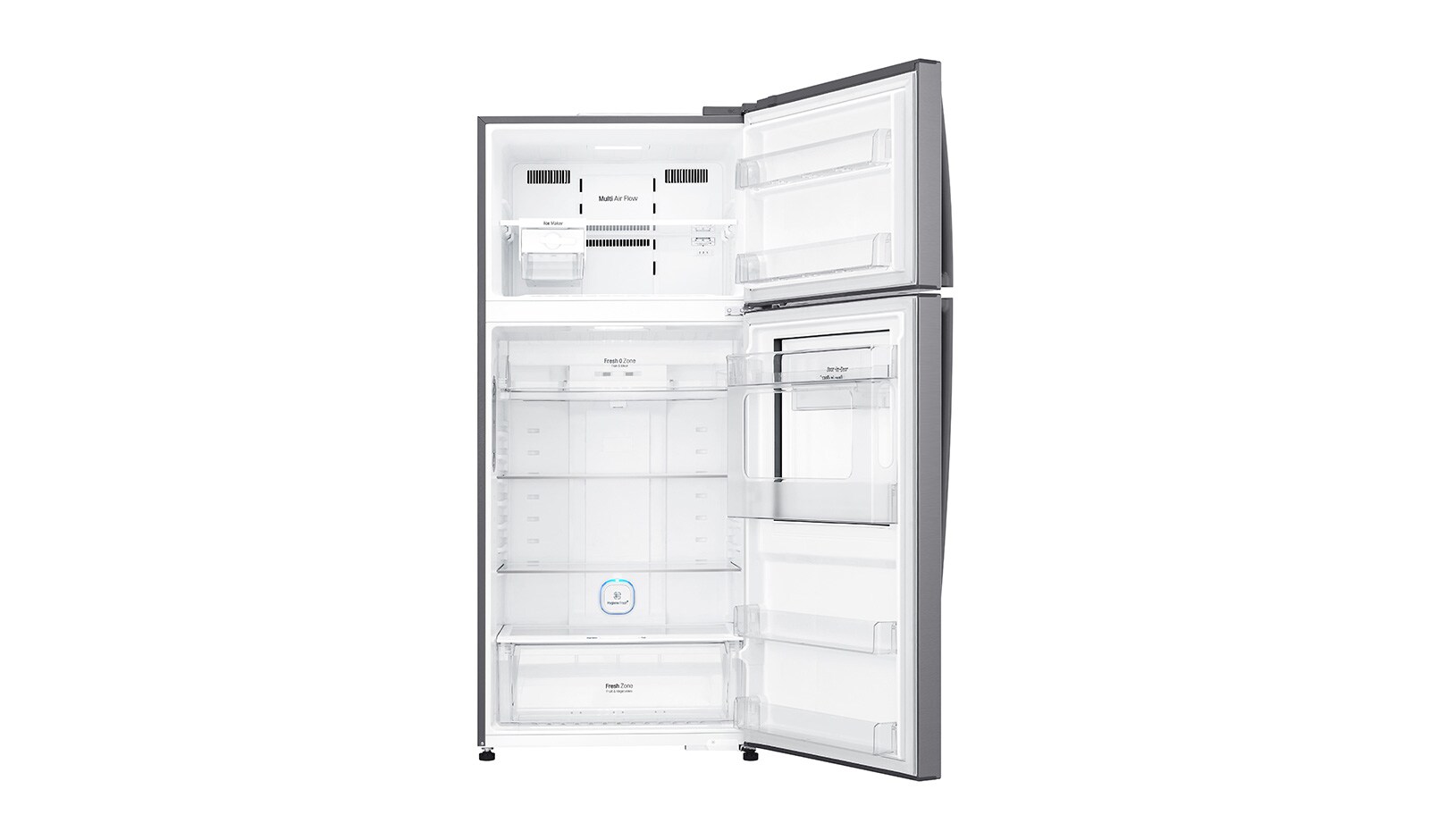 LG ตู้เย็น 2 ประตู รุ่น GN-A702HLHU ขนาด 18.1 คิว ระบบ Inverter Linear Compressor พร้อม Smart WI-FI control ควบคุมสั่งงานผ่านสมาร์ทโฟน, GN-A702HLHU