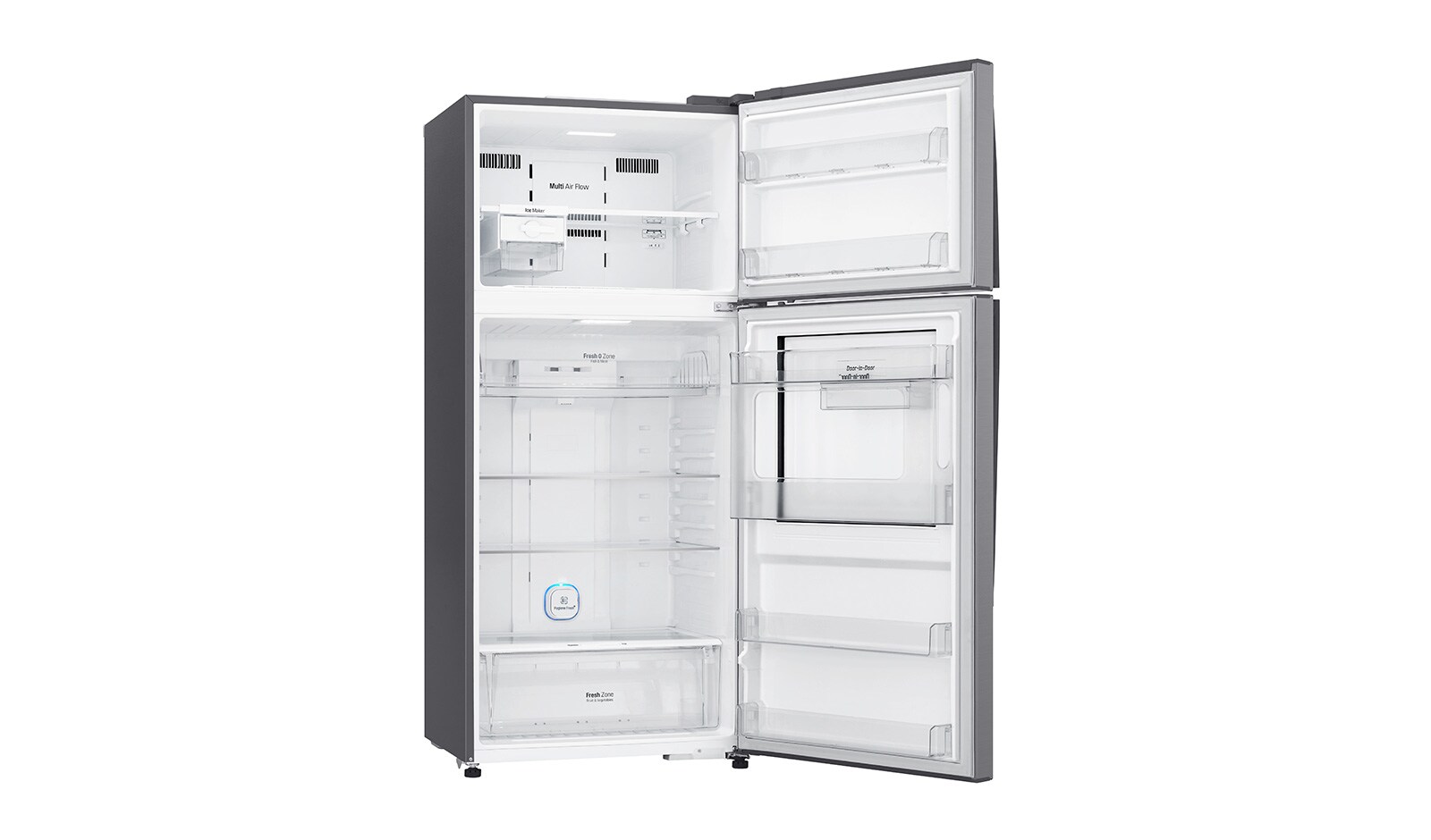 LG ตู้เย็น 2 ประตู รุ่น GN-A702HLHU ขนาด 18.1 คิว ระบบ Inverter Linear Compressor พร้อม Smart WI-FI control ควบคุมสั่งงานผ่านสมาร์ทโฟน, GN-A702HLHU