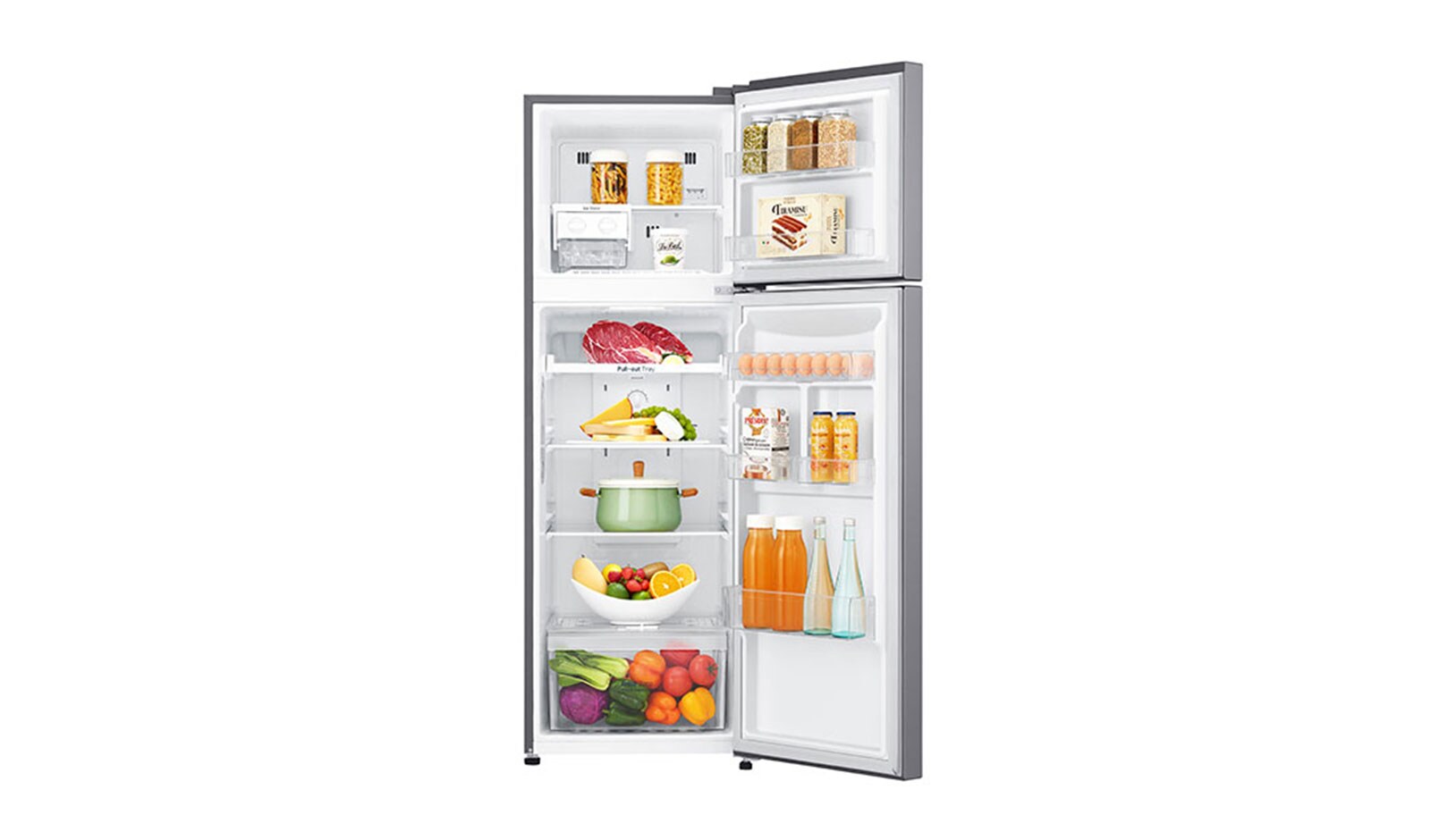 LG ตู้เย็น 2 ประตู รุ่น GN-C272SLCN ขนาด 9.2 คิว ระบบ Inverter Linear Compressor, GN-C272SLCN