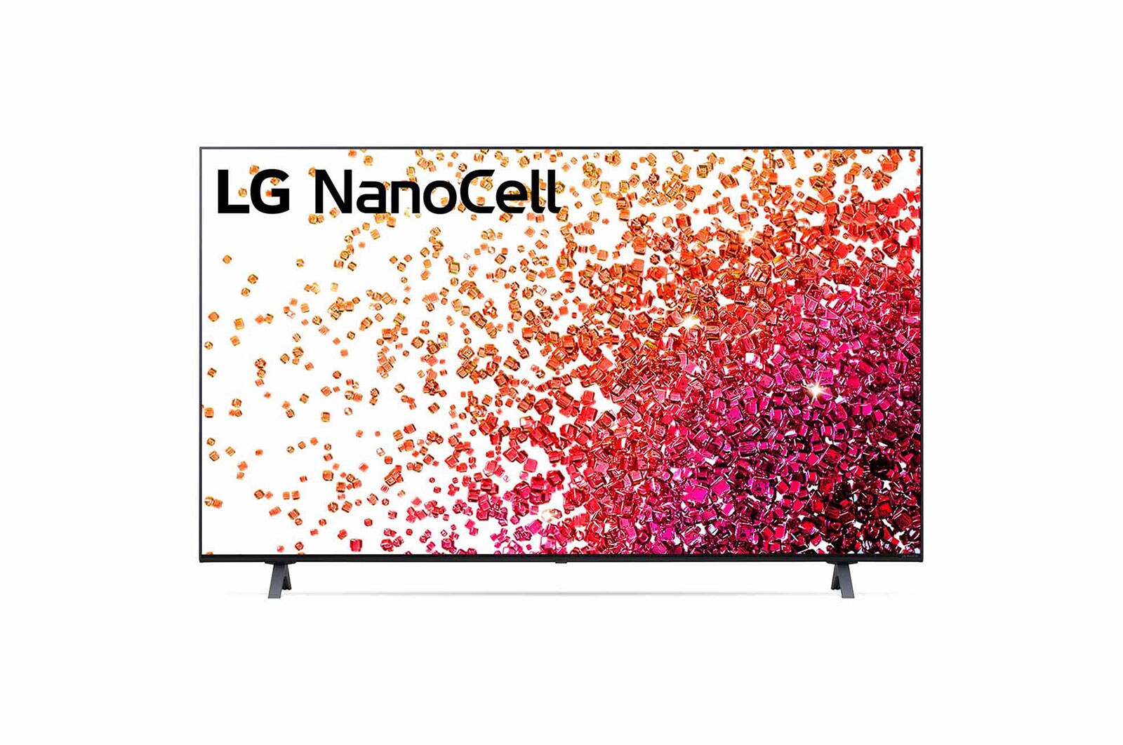 ด้านหน้าของทีวี NanoCell ของ LG