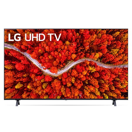 ด้านหน้าของทีวี UHD ของ LG