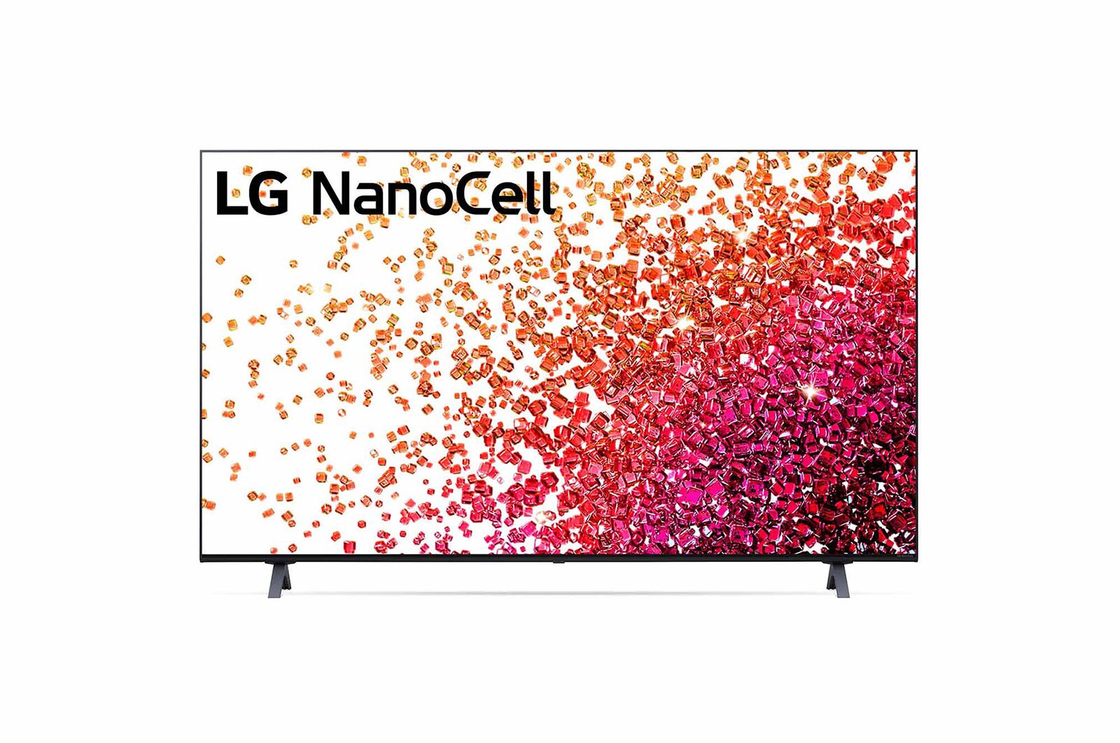 ด้านหน้าของทีวี NanoCell ของ LG