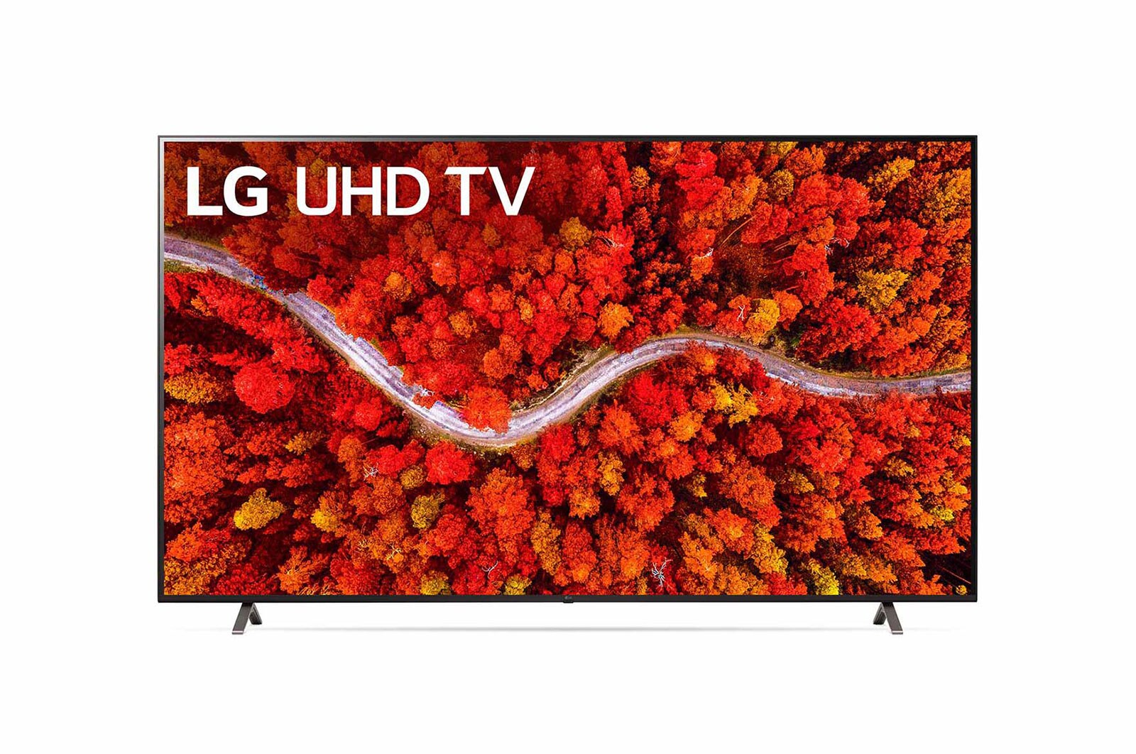 ด้านหน้าของทีวี UHD ของ LG