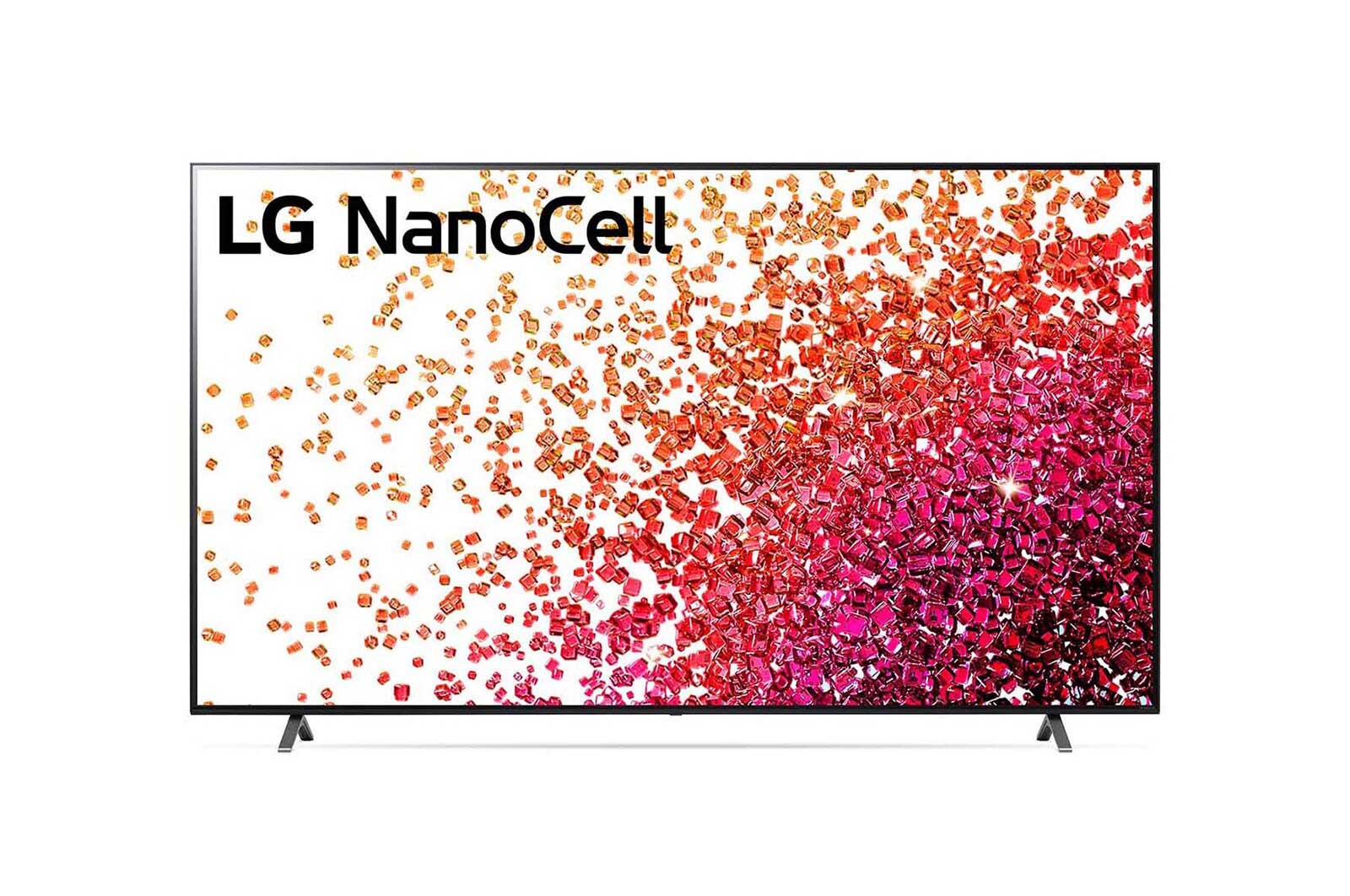 ด้านหน้าของทีวี NanoCell ของ LG