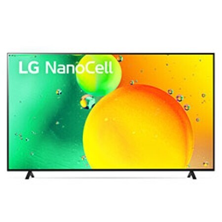 ด้านหน้าของทีวี NanoCell ของ LG