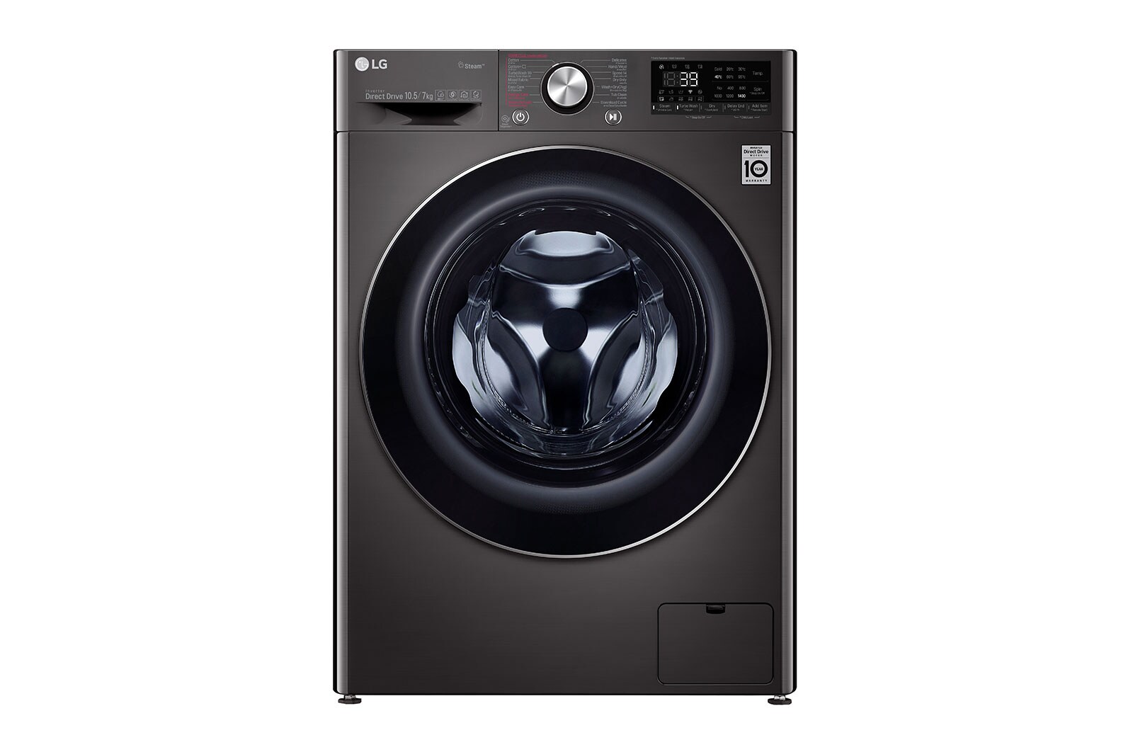 เครื่องซักผ้า LG รุ่นเครื่องซักผ้าฝาหน้า ซักสะอาด รวดเร็ว ขจัดสารก่อภูมิแพ้ และแบคทีเรีย ถนอมผ้าอัจฉริยะ เพิ่มความจุซัก รับประกันศูนย์