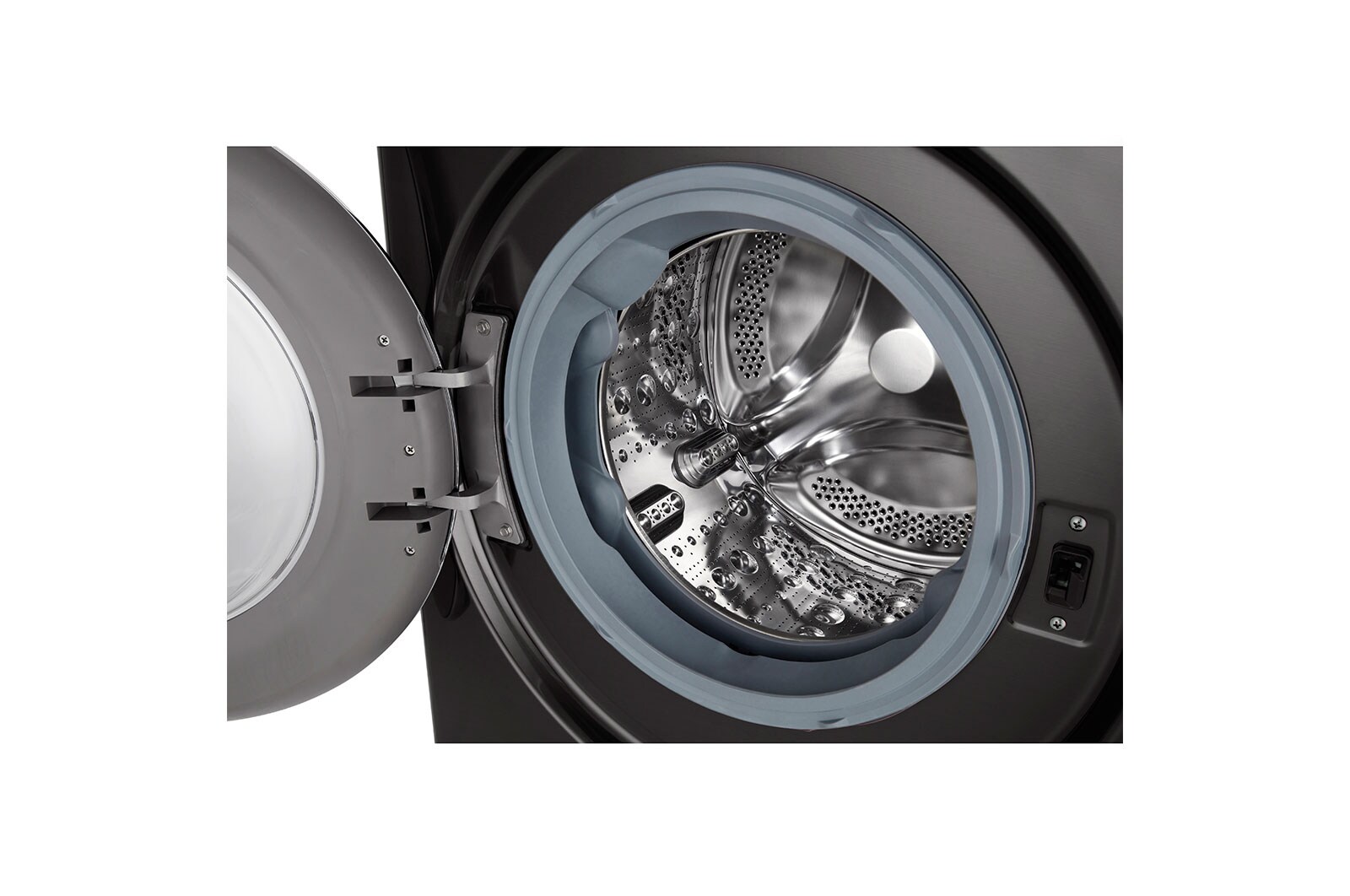 LG เครื่องซักผ้าฝาหน้า รุ่น FV1450H2B ระบบ AI DD™ ความจุซัก 10.5 กก./ อบ 7 กก. พร้อม Smart WI-FI control ควบคุมสั่งงานผ่านสมาร์ทโฟน, FV1450H2B