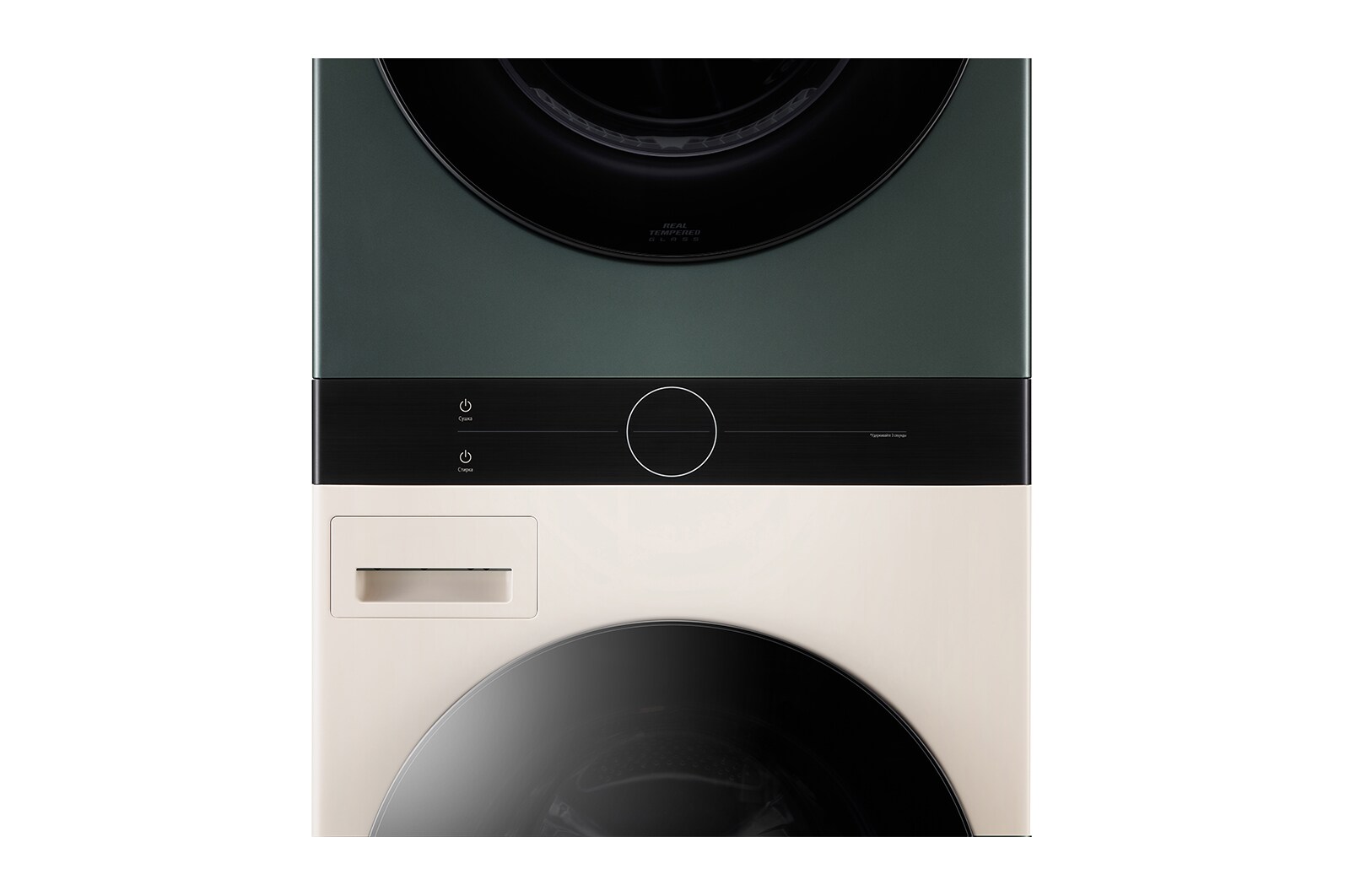 LG WashTower ซักผ้า 21 กก. และอบ 16 กก. รุ่น WT2116SHEG ระบบ AI DD™ พร้อม Smart WI-FI control ควบคุมสั่งงานผ่านสมาร์ทโฟน, WT2116SHEG