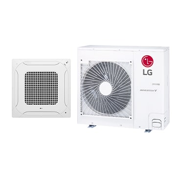 ภาพ idoor และ outdoor AC ยูนิต