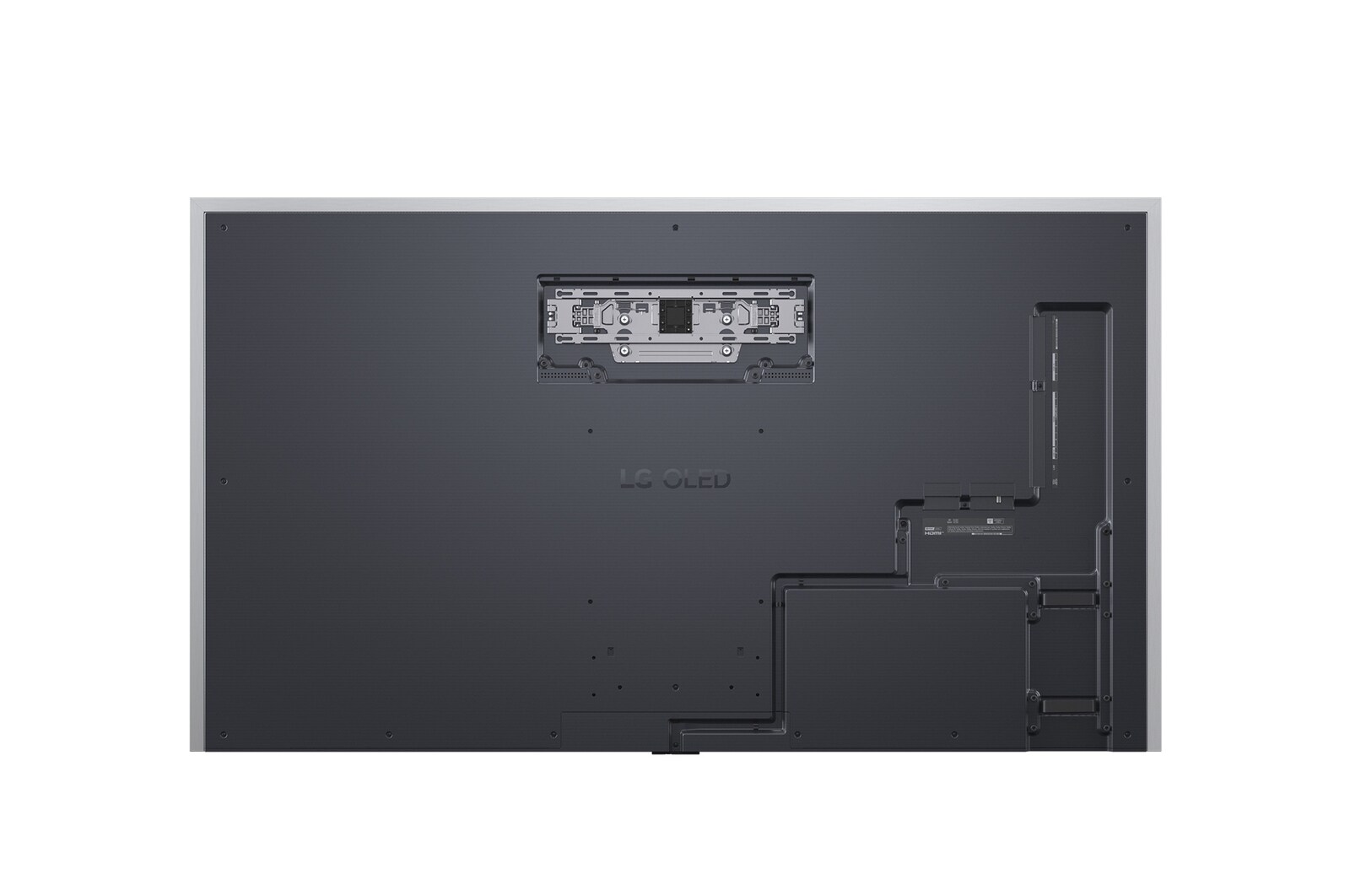 LG OLED evo AI G5 4K Smart TV’nin arkadan görünümü.