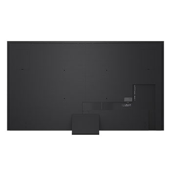 LG QNED evo AI QNED85 4K Smart TV’nin önden ve yandan görünümü uzunluk, genişlik, yükseklik ve derinlik boyutlarını gösteriyor.