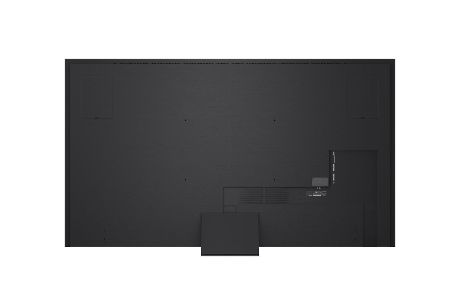 LG QNED evo AI QNED85 4K Smart TV’nin önden ve yandan görünümü uzunluk, genişlik, yükseklik ve derinlik boyutlarını gösteriyor.