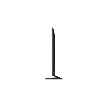 LG QNED evo QNED92 TV’nin sola dönük görünümü.