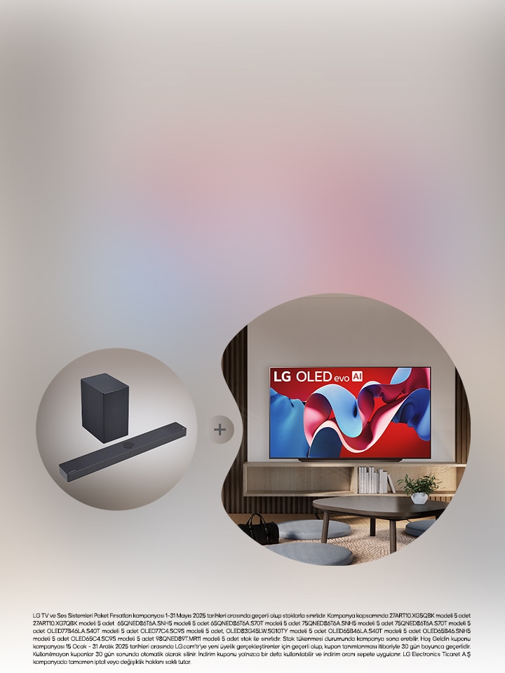 LG TV ve Ses Sistemleri Paket Fırsatları