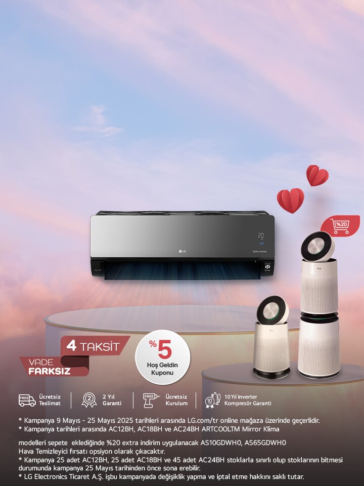 ARTCOOL alana PuriCare360 ekstra indirim fırsatı