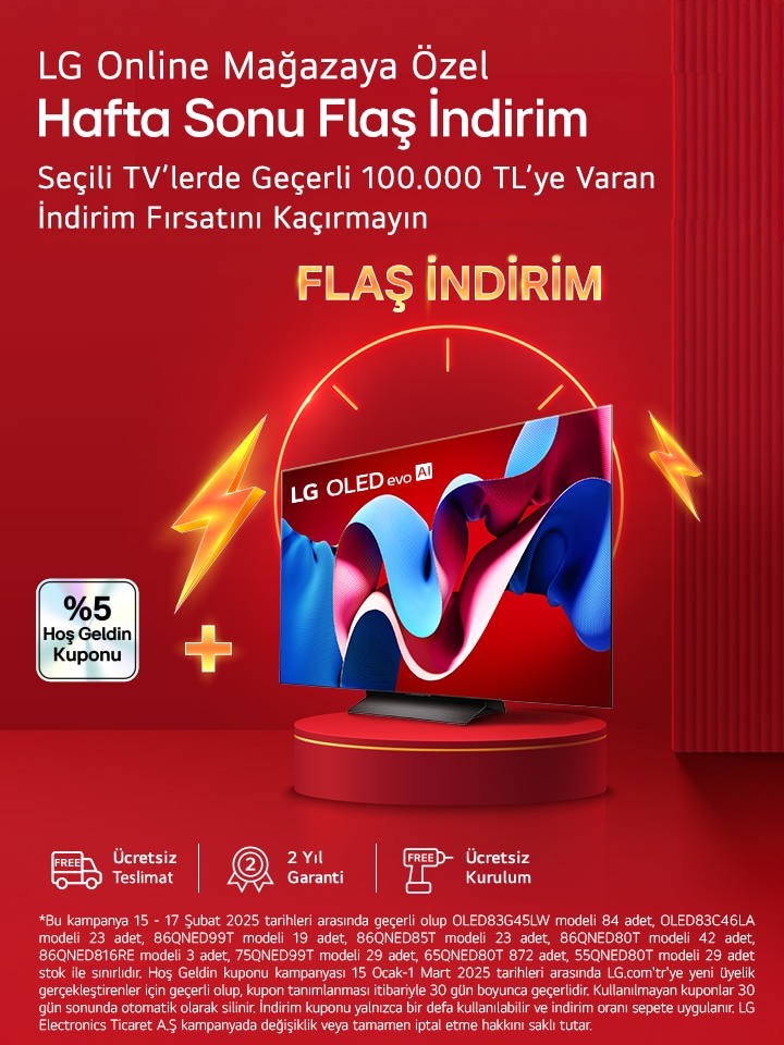 LG OLED Gece İndirimi