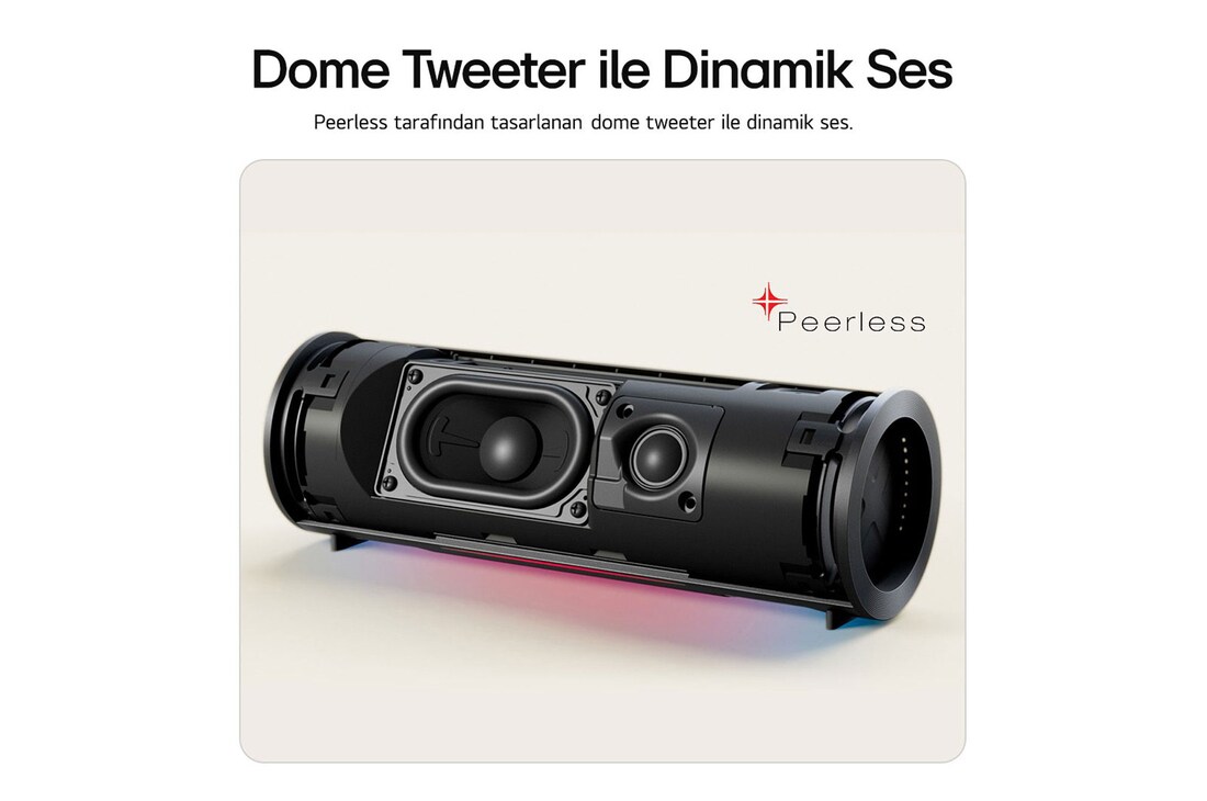 USP kartı: Dome tweeter