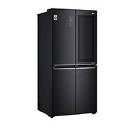 LG InstaView No Frost Buzdolabı  530 Litre 83,5cm Genişlik DoorCooling+ & Hygiene FRESH⁺ᵀᴹ  Mat Siyah, GC-Q22FTQKL