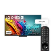 65 inç LG QNED AI QNED86 4K Smart TV AI Sihirli Kumanda HDR10 webOS24 2024