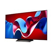 LG OLED evo TV, OLED C4’ün sola dönük görünümü